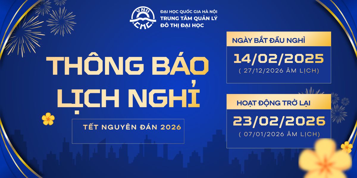 Thông báo về thời gian nghỉ Tết Nguyên đán Bính Ngọ năm 2026